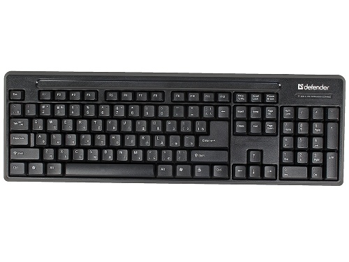 Купить  клавиатура defender princeton c-935 ru black набор в интернет-магазине Айсберг! фото 3