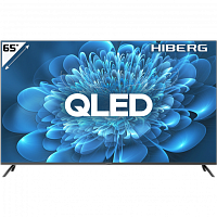 Купить  телевизор hiberg qled 65y smart tv 4k в интернет-магазине Айсберг техники в Орске, Новотроицке, Гае, Домбаровском, Ясном, Адамовке, Кваркено!