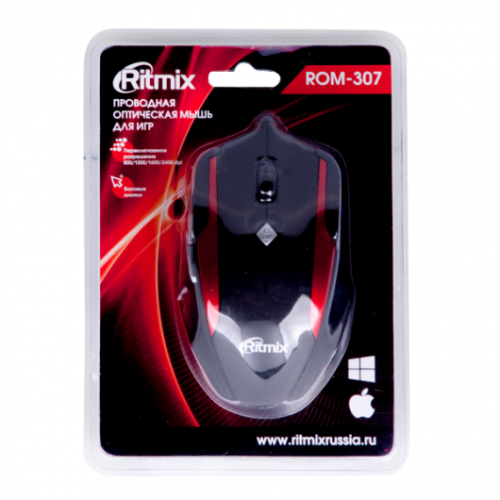 Купить  мышь ritmix rom-307 в интернет-магазине Айсберг! фото 4