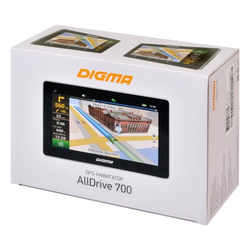 Купить  автомобильный навигатор digma alldrive 700 в интернет-магазине Айсберг! фото 10