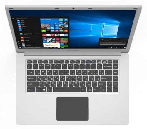 Купить  ноутбук digma eve 605 atom x5 z8350/4gb/ssd32gb/400/15.6"/ips/fhd/wifi/bt/cam/silver/w10hml64 в интернет-магазине Айсберг! фото 3