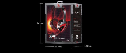 Купить  наушники a4 tech bloody g-501 black в интернет-магазине Айсберг! фото 6