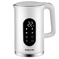 Купить  чайник brayer br 6107 wh в интернет-магазине Айсберг техники в Орске, Новотроицке, Гае, Домбаровском, Ясном, Адамовке, Кваркено!