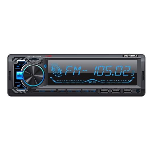 Купить  автомагнитола soundmax sm-ccr 3182 fb (black) rgb в интернет-магазине Айсберг техники в Орске, Новотроицке, Гае, Домбаровском, Ясном, Адамовке, Кваркено!