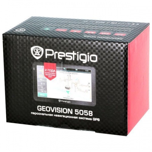 Купить  автомобильный навигатор prestigio geo vision 5058 в интернет-магазине Айсберг! фото 4