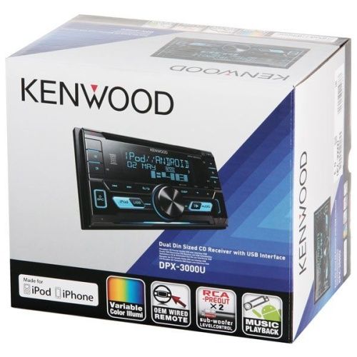 Купить  автомагнитола kenwood dpx-3000 u в интернет-магазине Айсберг техники в Орске, Новотроицке, Гае, Домбаровском, Ясном, Адамовке, Кваркено! фото 2