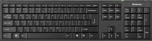 Купить  клавиатура defender stanford c-955 nano black + мышь в интернет-магазине Айсберг! фото 2