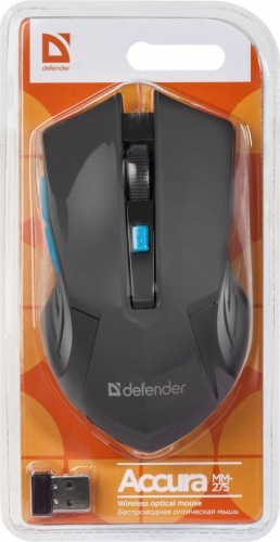 Купить  мышь defender accura mm-275 6 кнопок, 800-1600dpi (52276) в интернет-магазине Айсберг! фото 4