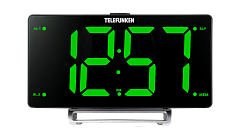 Радио,Часы,Приемник Telefunken TF-1711 (blak/green) радиочасы