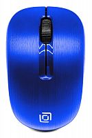 Купить  мышь oklick 525mw black /blue optical (1000dpi) usb в интернет-магазине Айсберг!