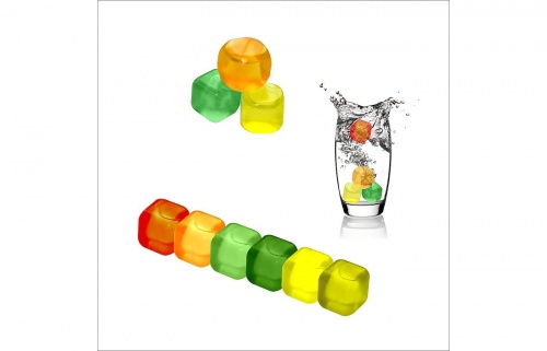 Купить  форма для льда форма для льда мультидом dh 13-99 охлаждающие кубики д/напитков в интернет-магазине Айсберг! фото 2