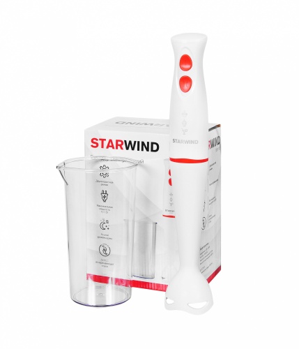 Купить  блендер starwind sbp-1142 белый/оранжевый в интернет-магазине Айсберг! фото 4