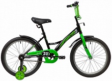 Купить  велосипед novatrack 203 strike.bkg 20 strike" черно-зеленый в интернет-магазине Айсберг!