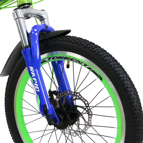 Купить  велосипед torrent rapid (20/14.5/21) голубой /синий в интернет-магазине Айсберг! фото 9