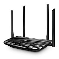 Купить  wi-fi маршрутизатор tp-link archer c6 ac1200 10/100/1000base-tx черный в интернет-магазине Айсберг!