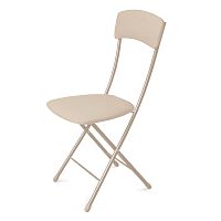 Купить  стулья стул складной ника 2 ссн2/11 слоновая кость/бежевый металлик в интернет-магазине Айсберг!