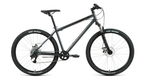 Купить  велосипед forward sporting 27.5 2.2 disc (27,5" 8ск. рост 17") темно-серый/черный в интернет-магазине Айсберг!