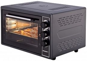 Купить  духовка kraft kf-mo 3801 bl мини-печь в интернет-магазине Айсберг!