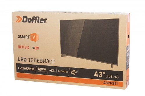 Купить  телевизор doffler 43 cfs 71/1 в интернет-магазине Айсберг! фото 2