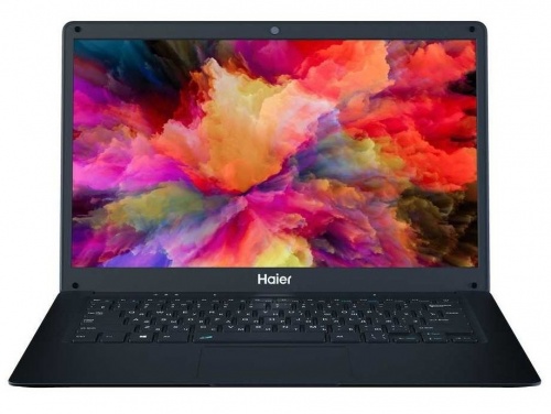 Купить  ноутбук haier a1410ed intel celeron n4000/4gb/64gb/ssd slot/14.1 ips/dos черный в интернет-магазине Айсберг! фото 2