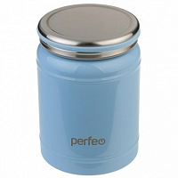 Термос PERFEO Термос для еды с широким горлом, объем 0,4 л., синий (PF_D0210)