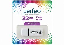Купить  flash perfeo usb 32gb c02 white в интернет-магазине Айсберг!