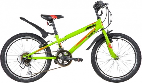Купить  велосипед novatrack 20" 20sh12v.racer.gn20 зеленый, сталь, 12 скор, power, v-brake в интернет-магазине Айсберг!
