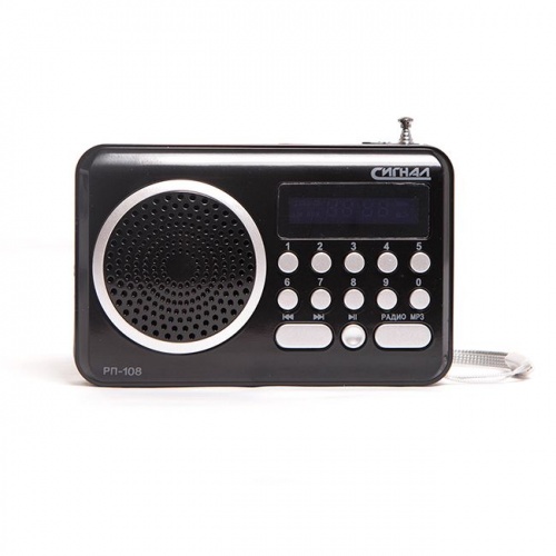 Купить  радио,часы,приемник радиоприемник сигнал рп-108 в интернет-магазине Айсберг!
