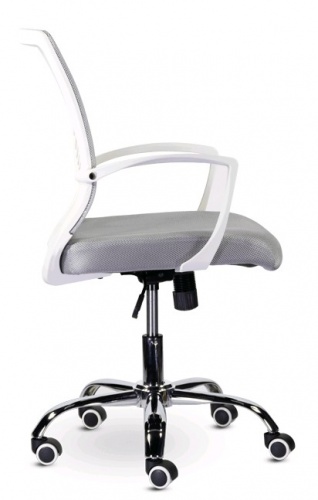 Купить  компьютерное кресло m-800 энжел/angel white pl хром ср e71 (серебристый) в интернет-магазине Айсберг! фото 3