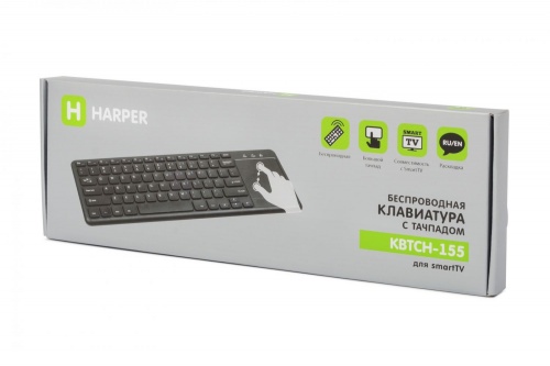Купить  аксессуары harper kbtch-155 беспроводная клавиатура с тачпадом для smarttv в интернет-магазине Айсберг! фото 5