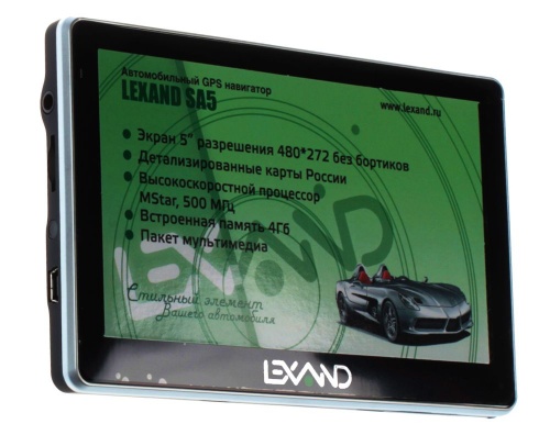 Купить  автомобильный навигатор lexand  sa5 в интернет-магазине Айсберг!