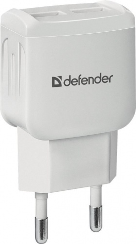 Купить  зарядное устройство defender epa-13 2xusb 5v/2.1a (83840) в интернет-магазине Айсберг!