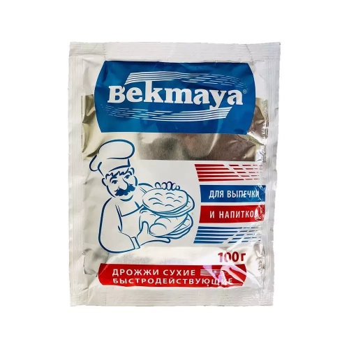 Купить  дрожжи сухие быстродействующие «bekmaya»100 гр. в интернет-магазине Айсберг!