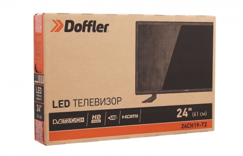 Купить  телевизор doffler 24 ch 19-t2 в интернет-магазине Айсберг! фото 8