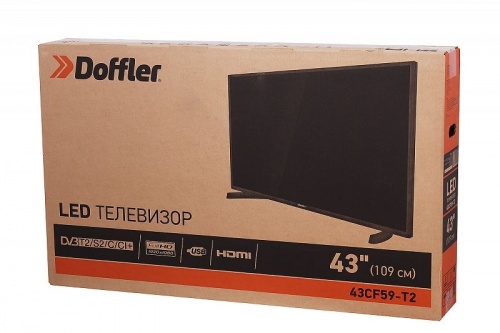 Купить  телевизор doffler 43 cf 59-t2 в интернет-магазине Айсберг! фото 6