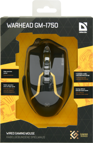 Купить  мышь defender warhead gm-1750 в интернет-магазине Айсберг! фото 5