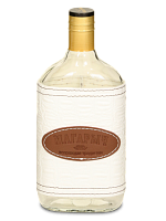 Бутылка Магарыч Воск (фляжка) 0,5л + чехол белый +колпачок