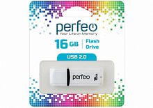 Купить  flash perfeo usb 16gb c02 white в интернет-магазине Айсберг!