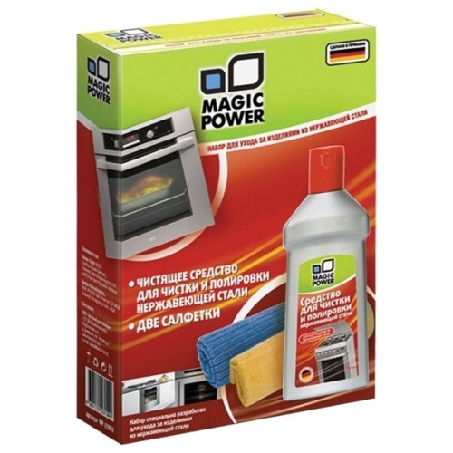 Купить  химия бытовая magiс power mp-21070 набор д/нерж. стали в интернет-магазине Айсберг!