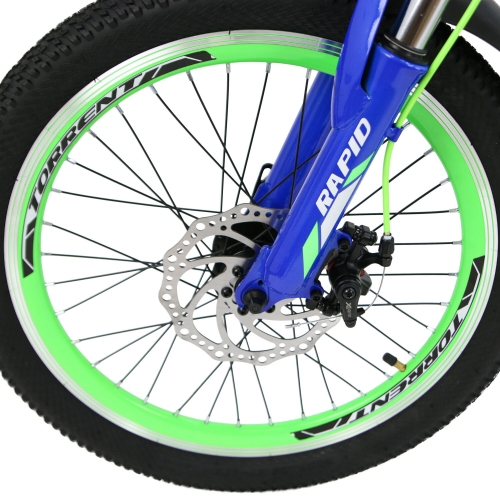 Купить  велосипед torrent rapid (20/14.5/21) голубой /синий в интернет-магазине Айсберг! фото 2