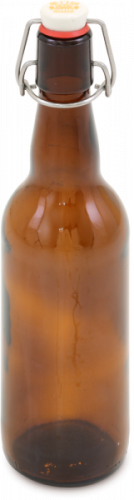 Купить  бутылка магарыч 0,5л коричневая с бугель-пробкой в интернет-магазине Айсберг!