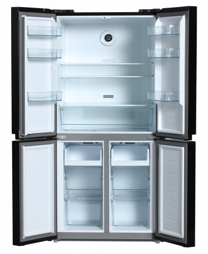Купить  холодильник hyundai cm 5005 f черное стекло в интернет-магазине Айсберг! фото 4