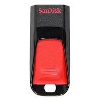 Купить  flash usb 2.0 flash sandisk 16gb cruzer edge red в интернет-магазине Айсберг!