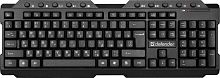 Купить  клавиатура defender element hb-195 usb black в интернет-магазине Айсберг!