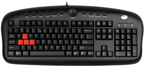 Купить  клавиатура a4 tech kb-28 g-1 usb multimedia for gamer в интернет-магазине Айсберг!