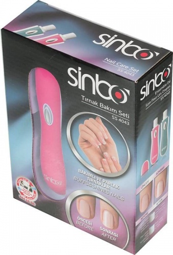 Купить  маникюрный набор sinbo ss 4043 розовый в интернет-магазине Айсберг! фото 3