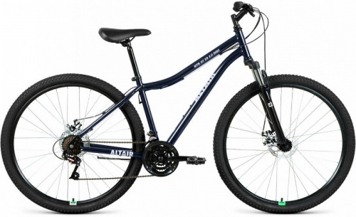 Купить  велосипед altair mtb ht 29 2.0 disc (29" 21ск. рост 21) темно-синий/серебристый в интернет-магазине Айсберг!
