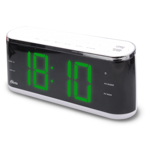 Купить  радио,часы,приемник ritmix rrc-1810 white в интернет-магазине Айсберг!