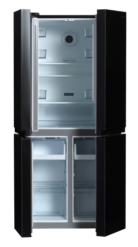 Купить  холодильник hyundai cm 5005 f черное стекло в интернет-магазине Айсберг! фото 3