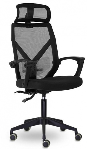 Купить  кресло m-711 астон/aston black pl lf 604-01/lf 604-01/lf 2029-01 (черный) в интернет-магазине Айсберг! фото 3